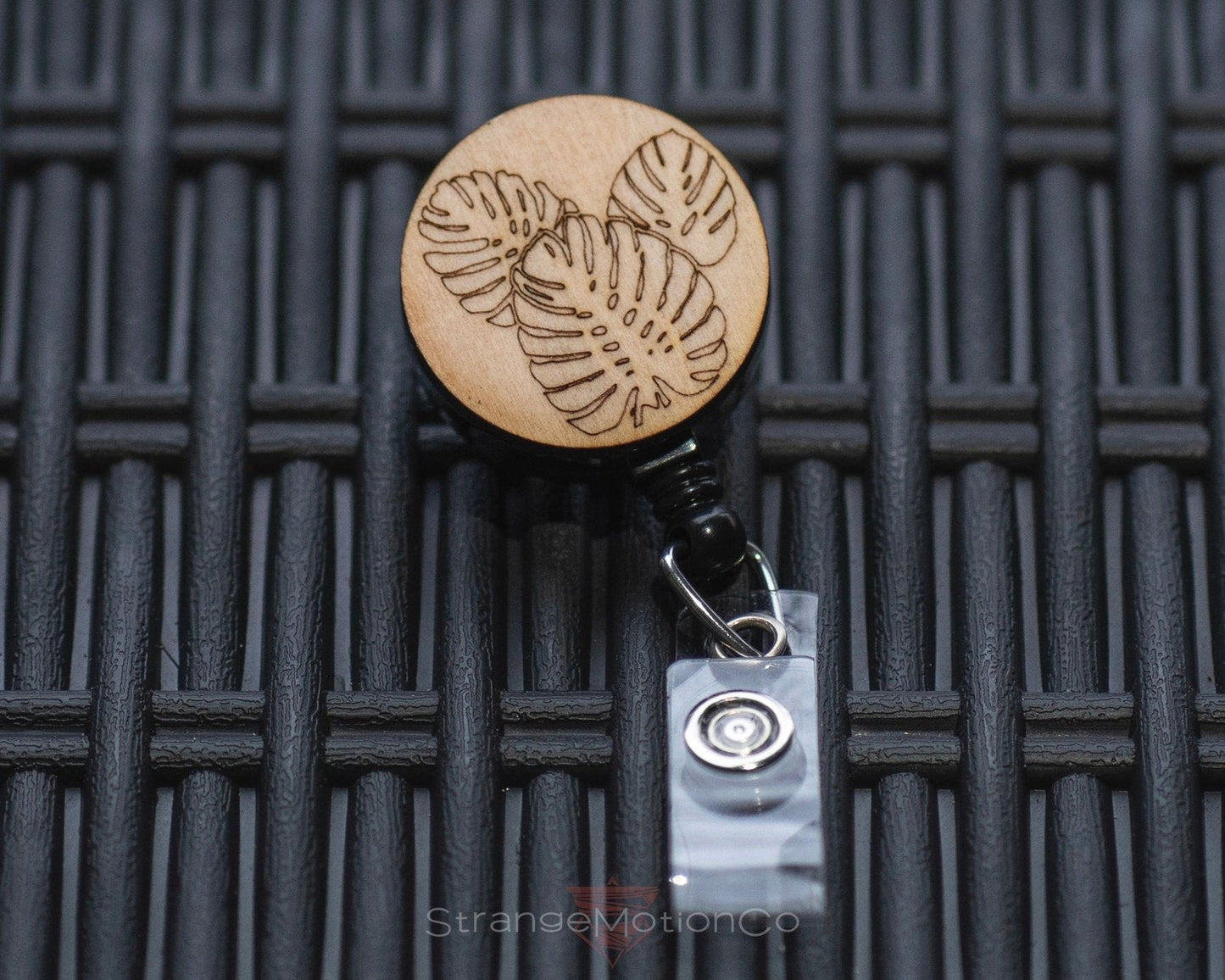 Monstera Leaves Badge Reel | 1