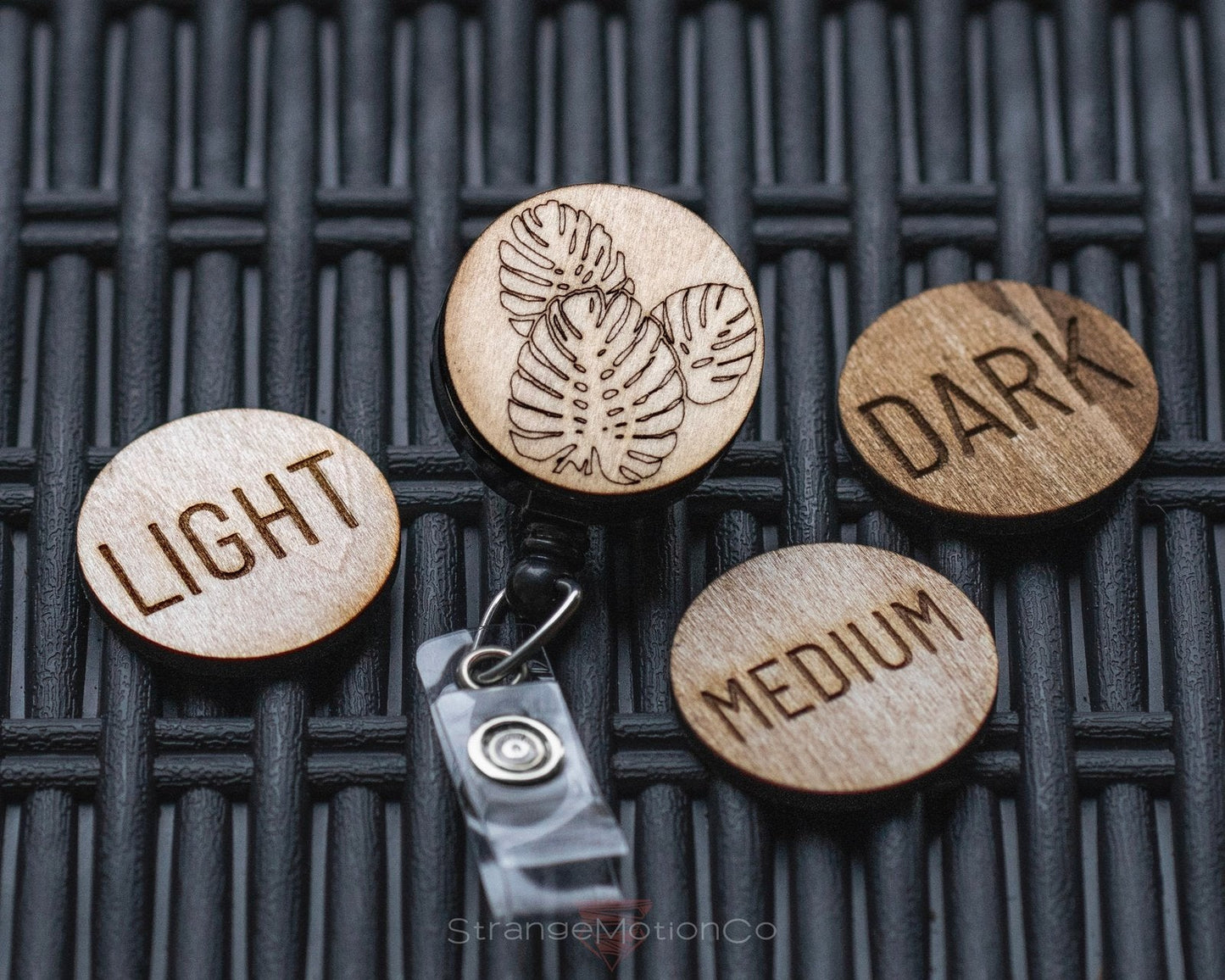 Monstera Leaves Badge Reel | 1