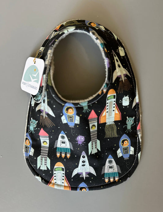 Fly me to the Moon bib