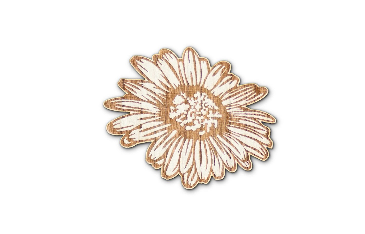 Daisy Wooden Sticker | 15