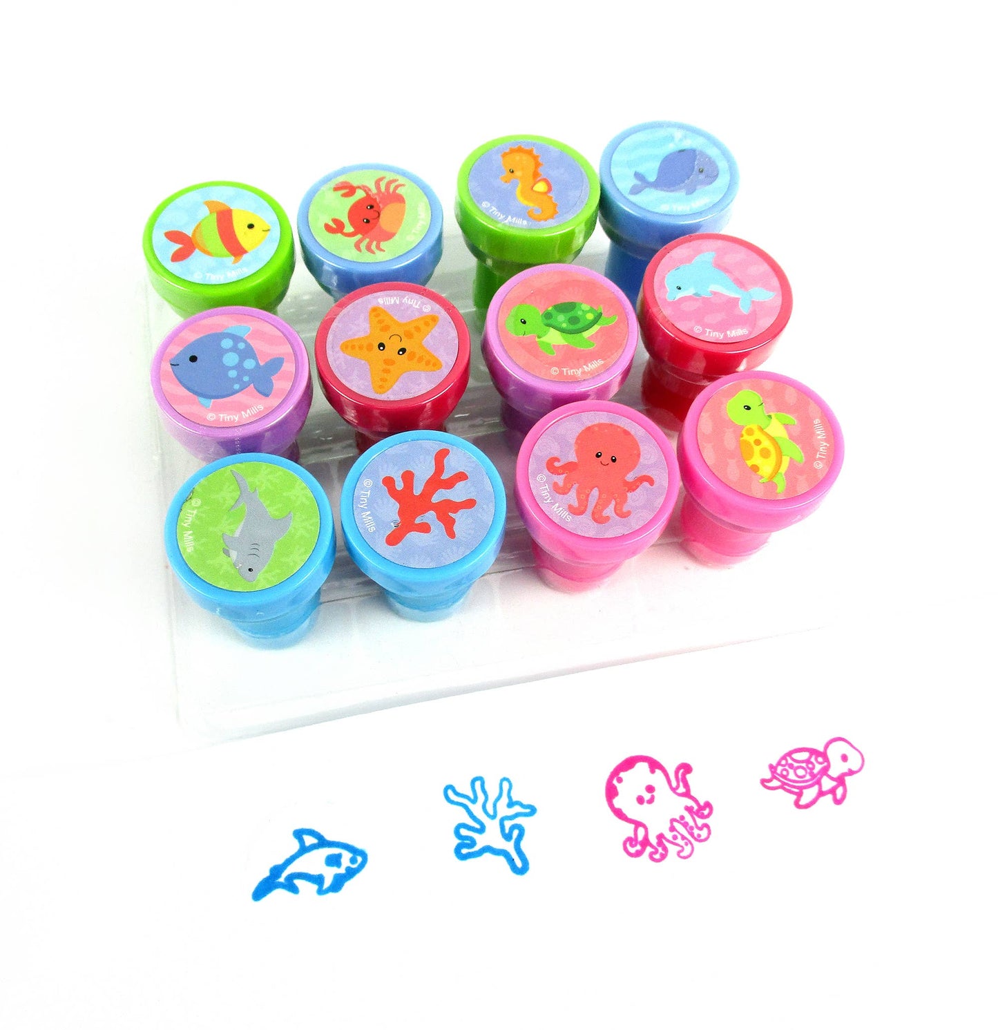 Ocean Life Turtle Stamp Kit for Kids