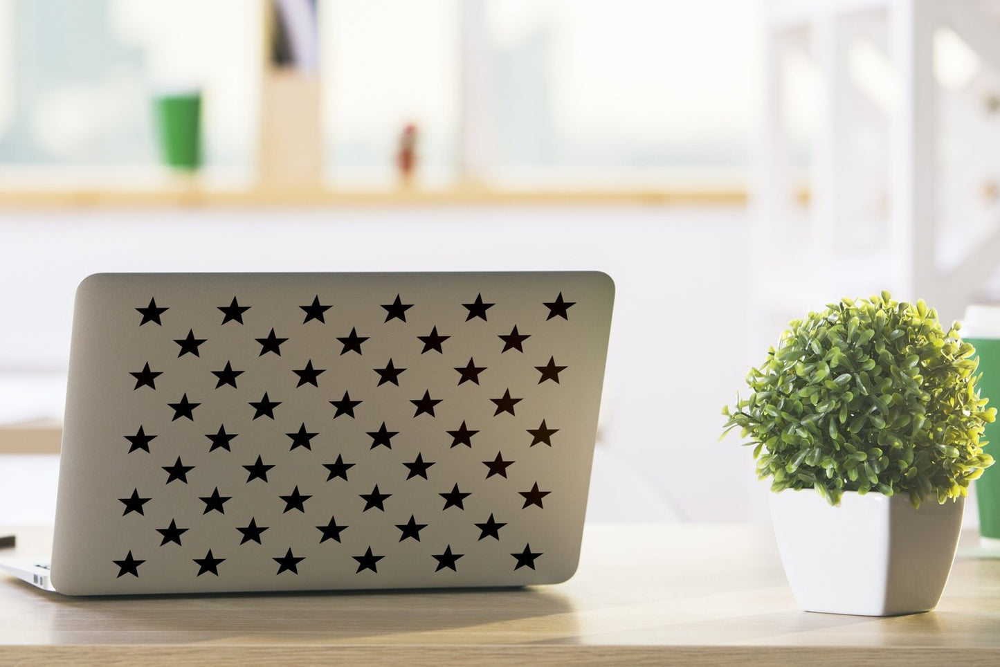 American Flag Star Union Vinyl Decal or Stencil | 167