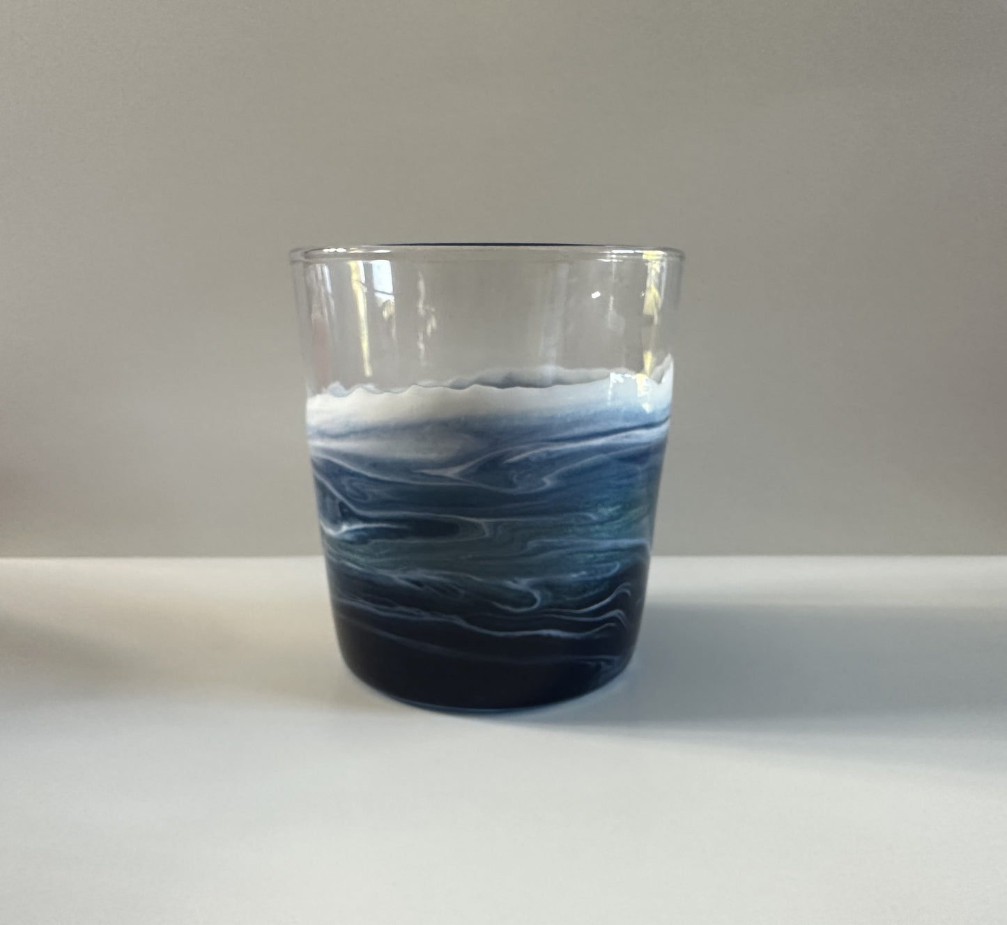 Ocean Resin Rocks Glassware