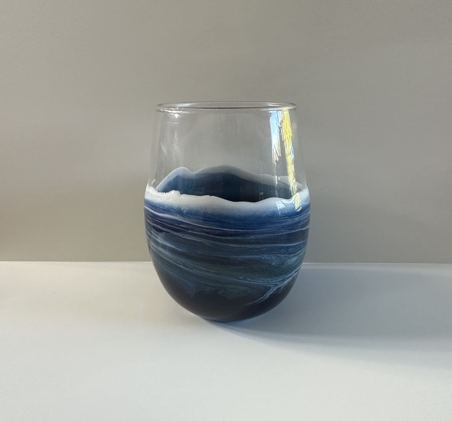 Ocean Resin Wine Glass