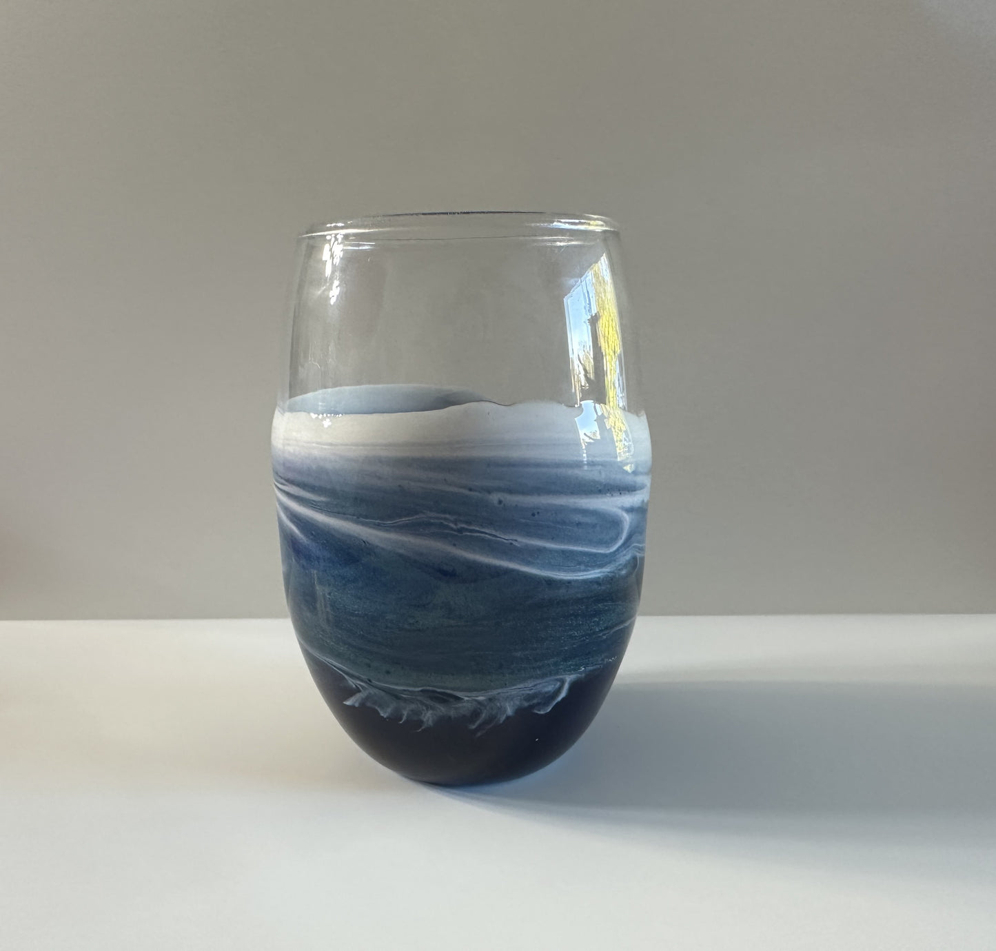 Ocean Resin Wine Glass