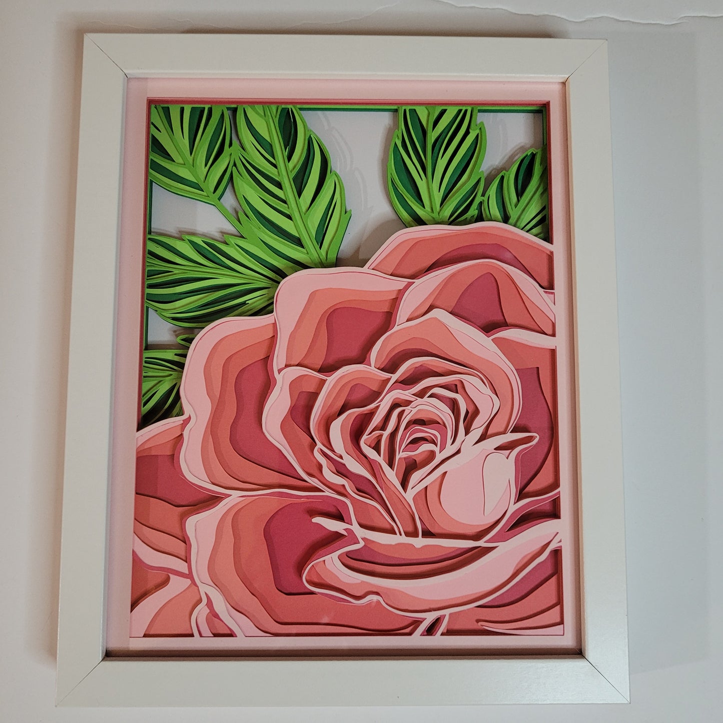 Rose Shadow Box