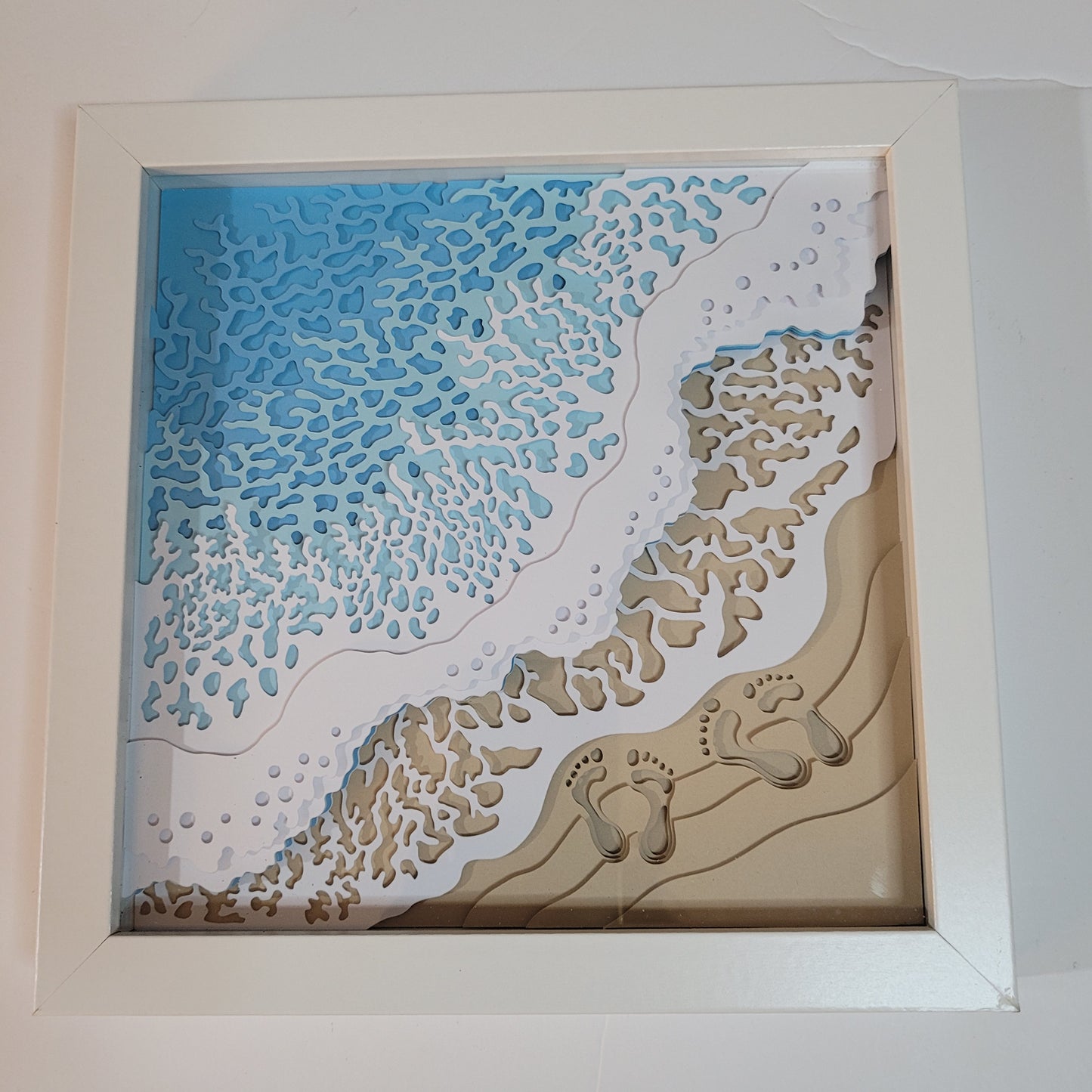 Ocean Surf Shadow Box