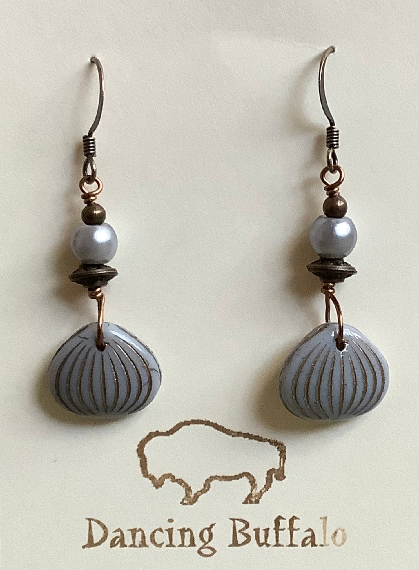 Czech Glass Bead Earrings