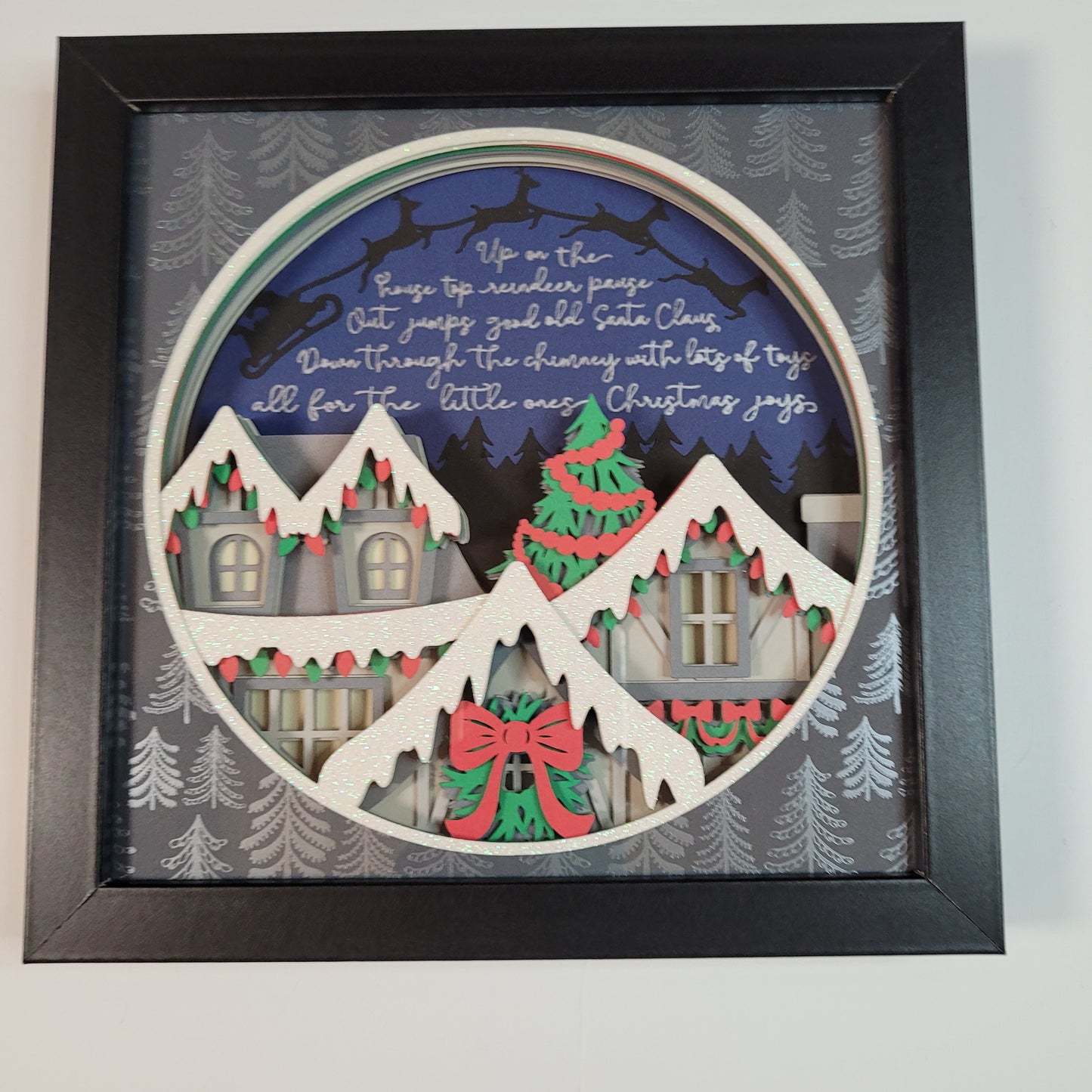 Up on the Rooftop Shadow Box