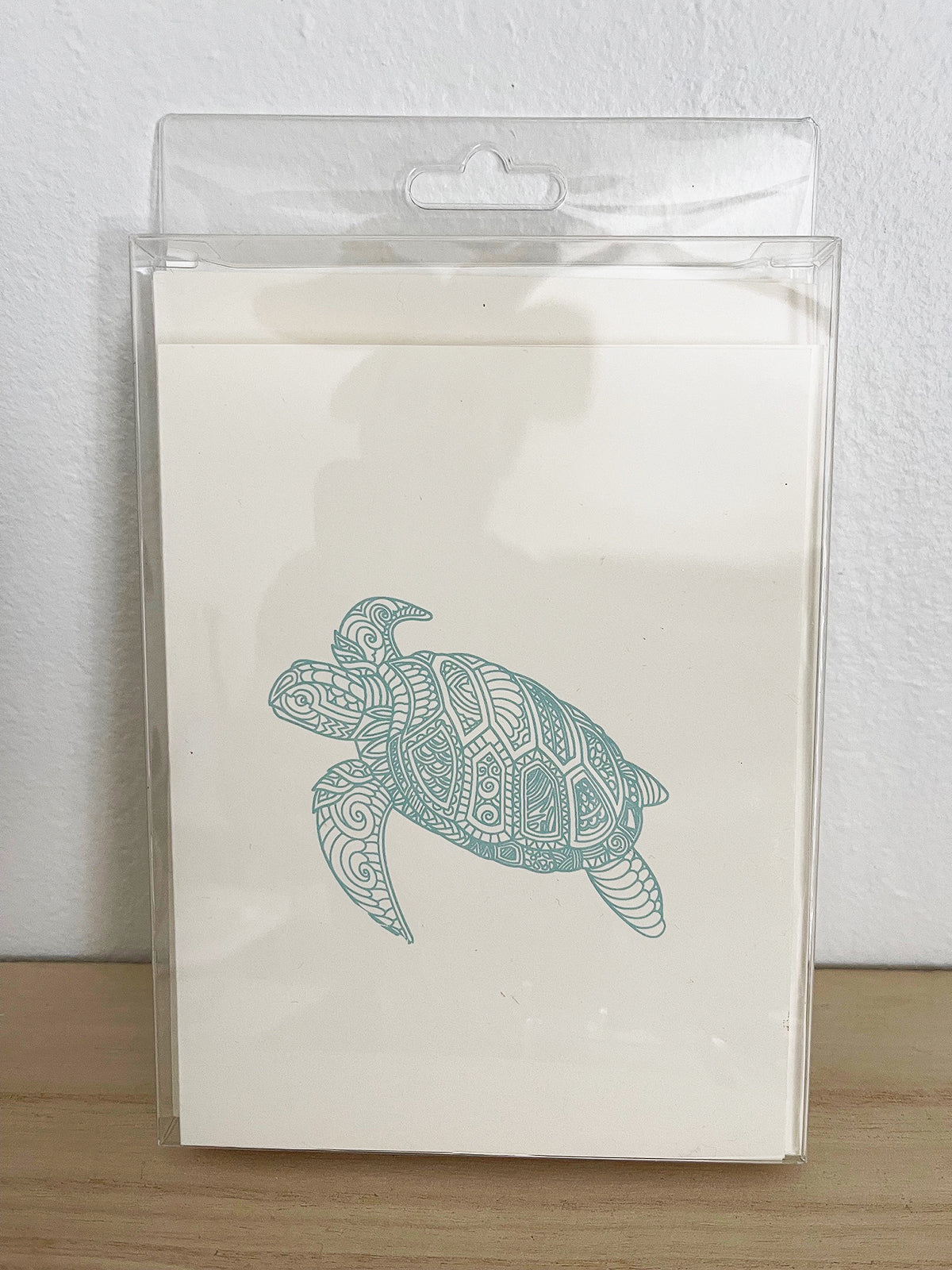 5X7 Turtle Box Set of 6 Cards / 6 Envelopes
