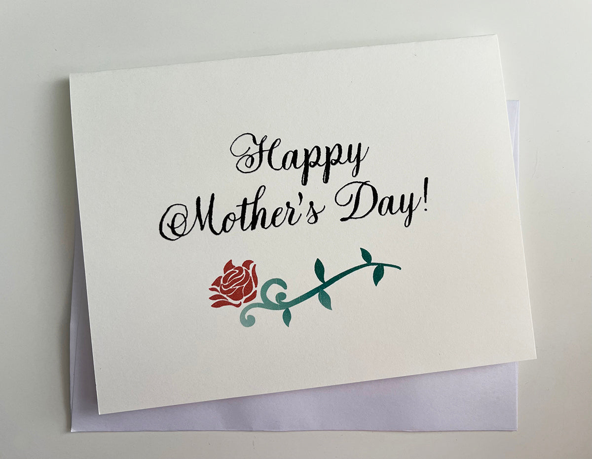 Happy Mother's Day! with Rose
