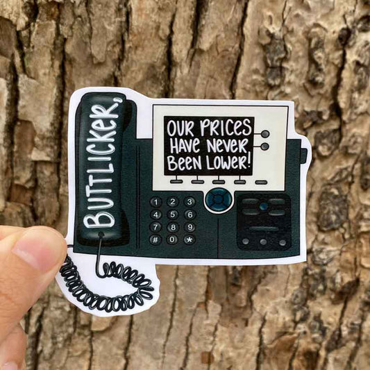 Bill Buttlicker The Office Sticker