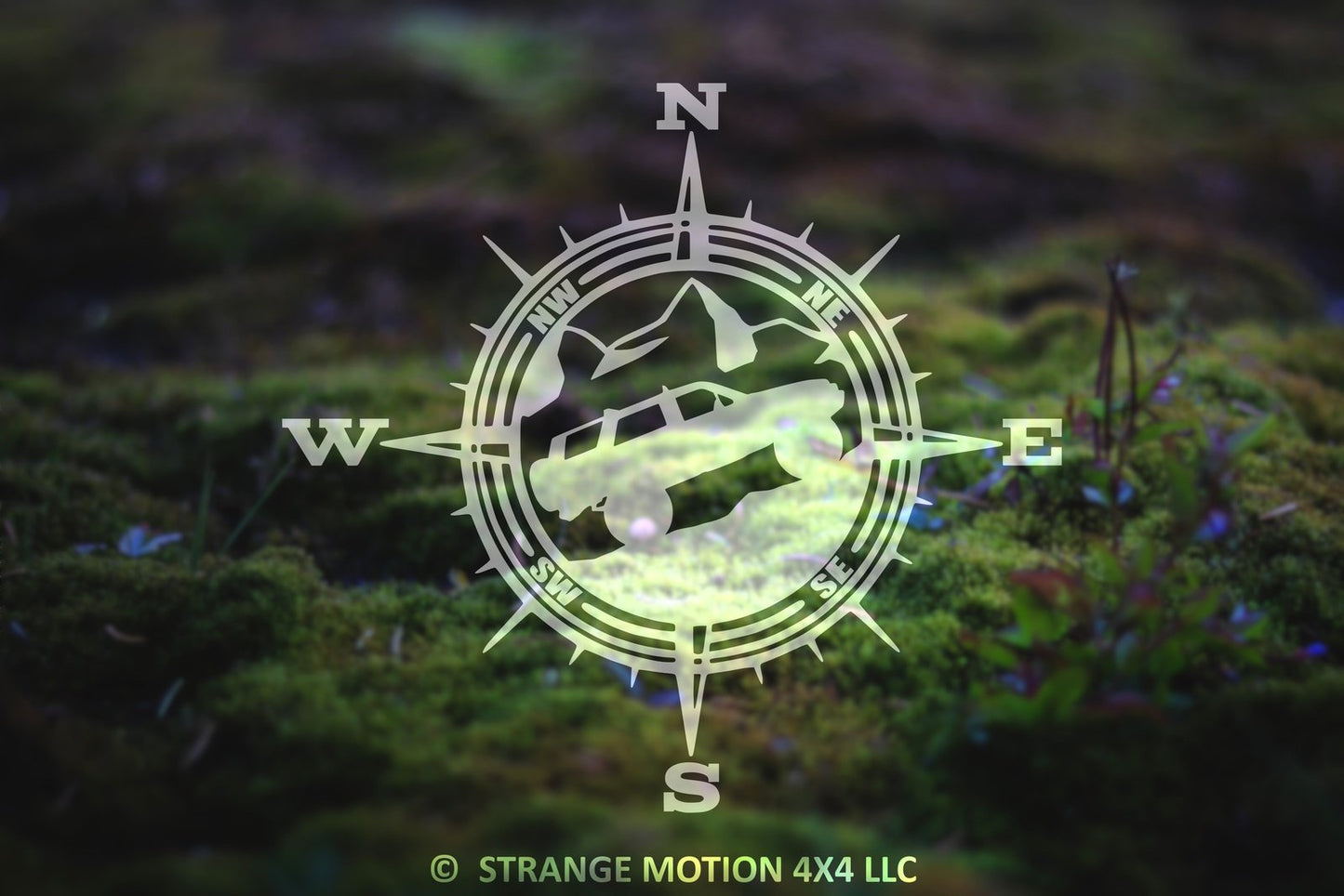 Compass Vinyl Decal for 1st Gen 4Runner | 260