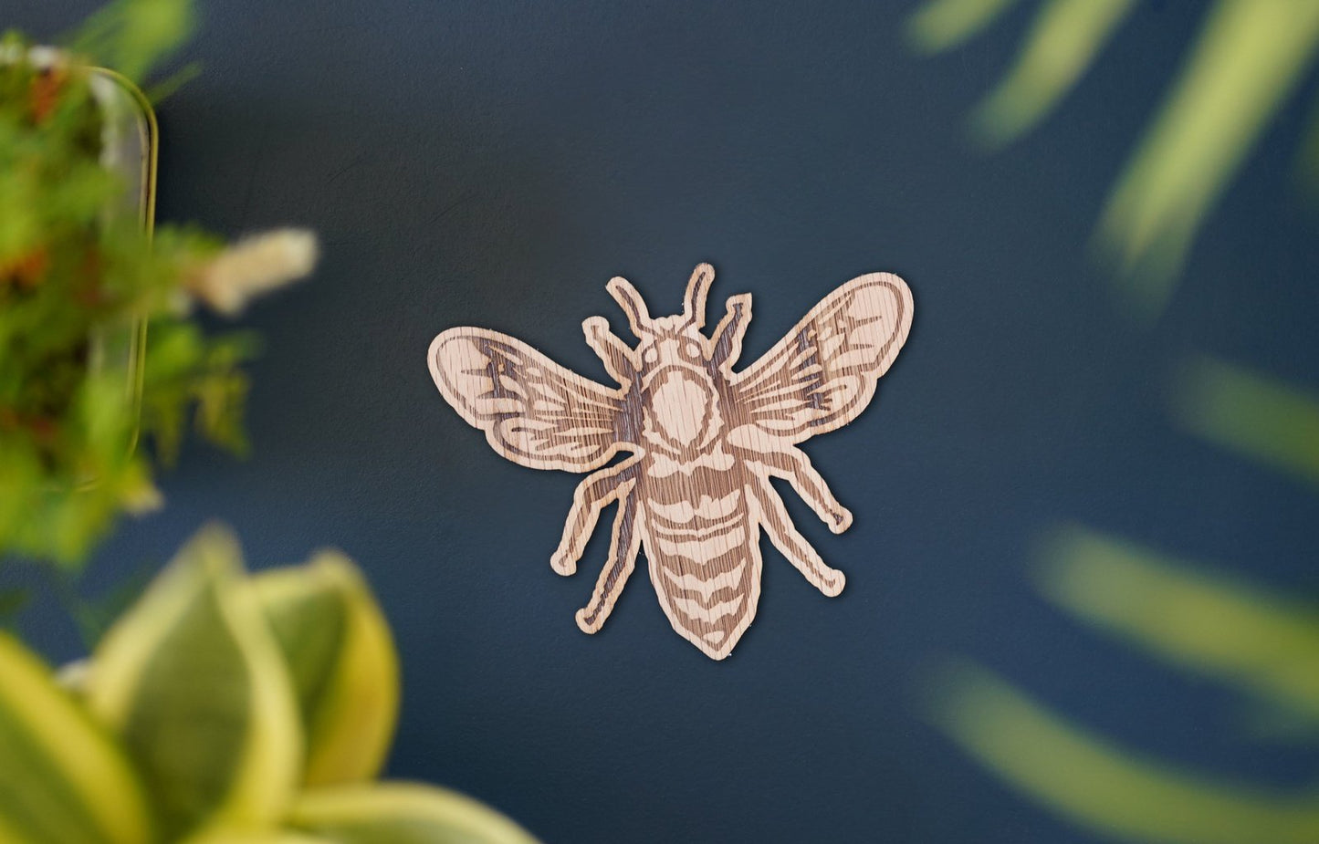Honey Bee Wooden Sticker | 2
