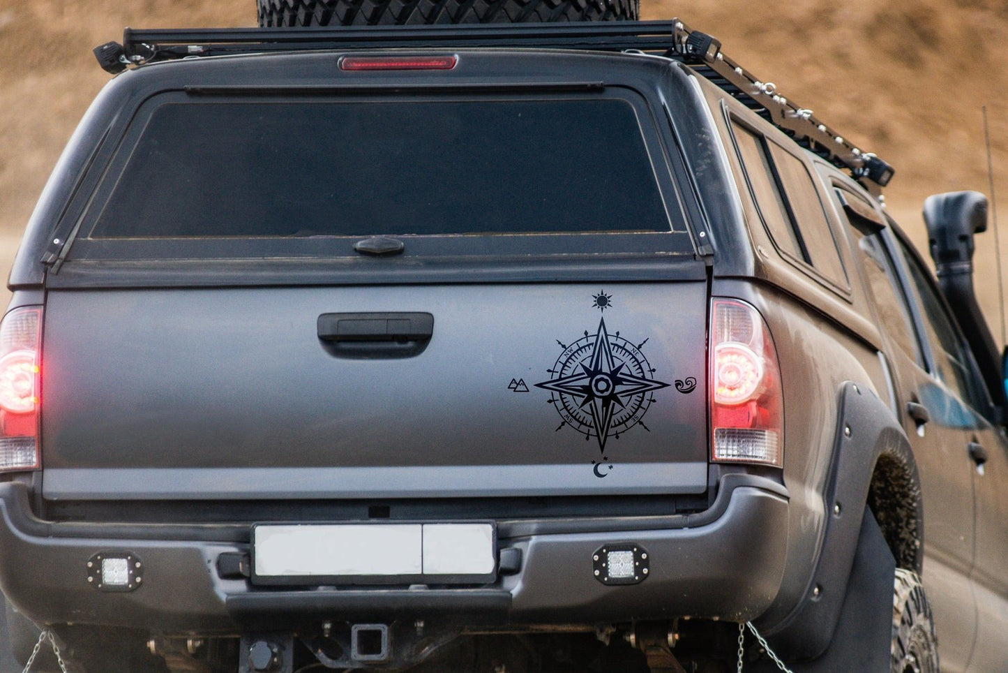 Elements Compass Vinyl Decal | 275