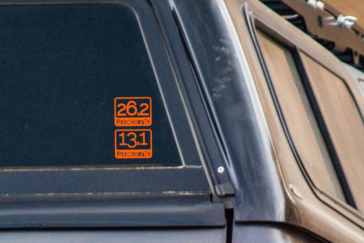 Psychopath Distance Runner Badge Vinyl Decal | 287
