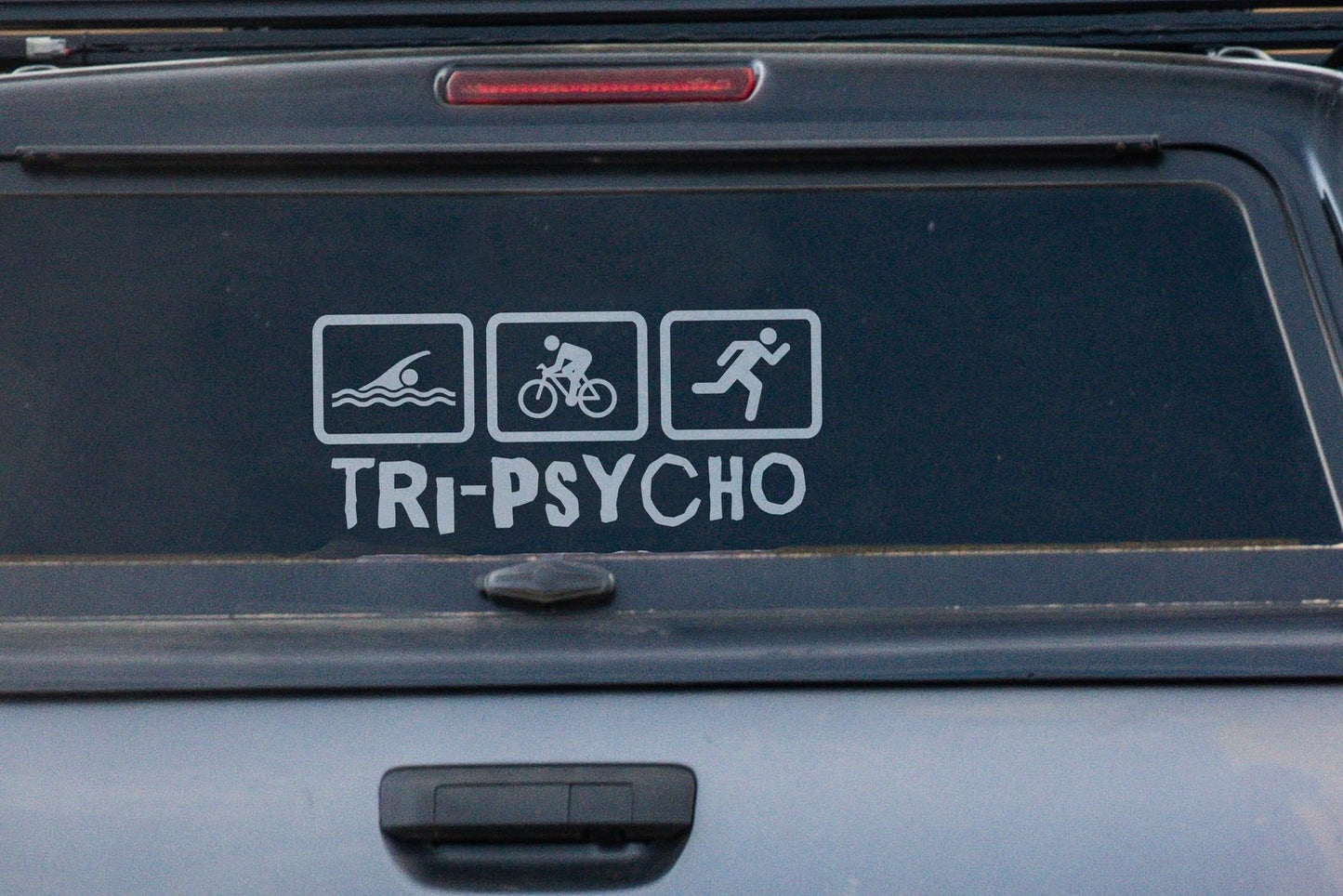 Triathlon Tri-Psycho Vinyl Decal | 291