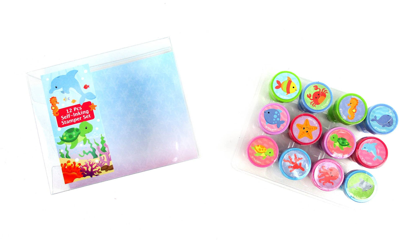 Ocean Life Turtle Stamp Kit for Kids