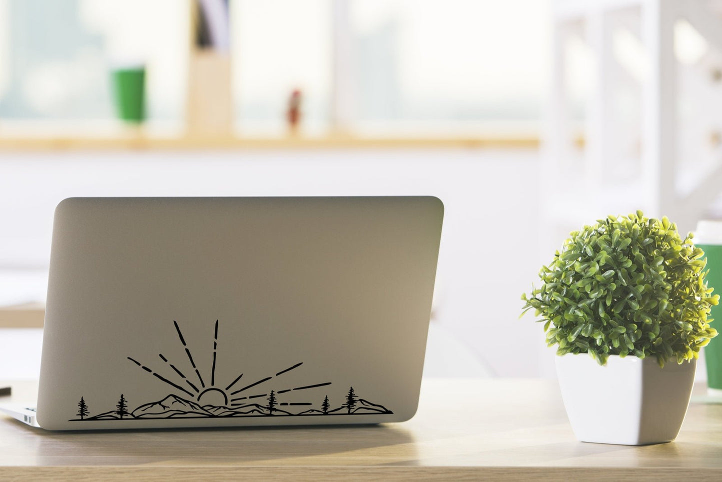 Mountain Sunset Vinyl Decal | 303