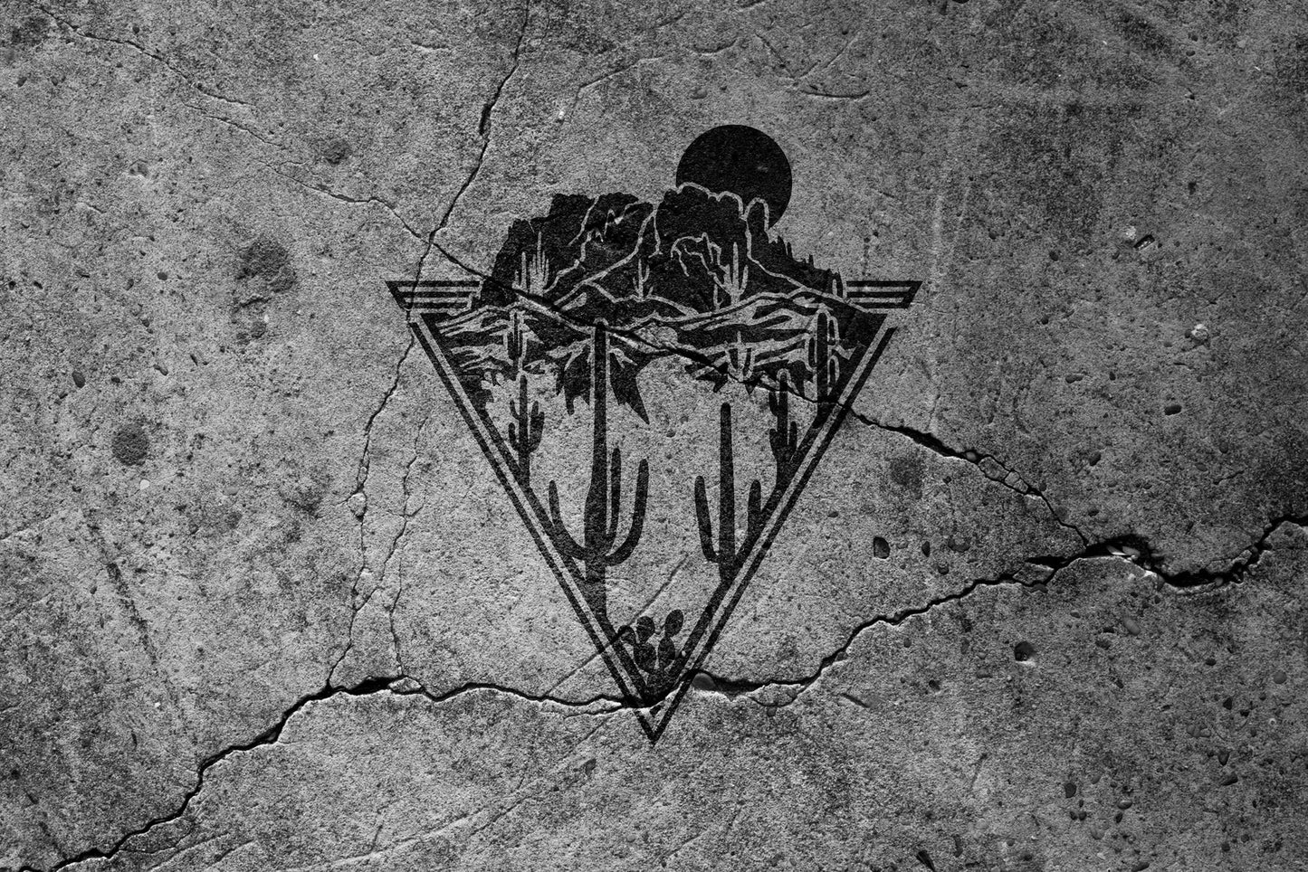 Desert Triangle Vinyl Decal | 315
