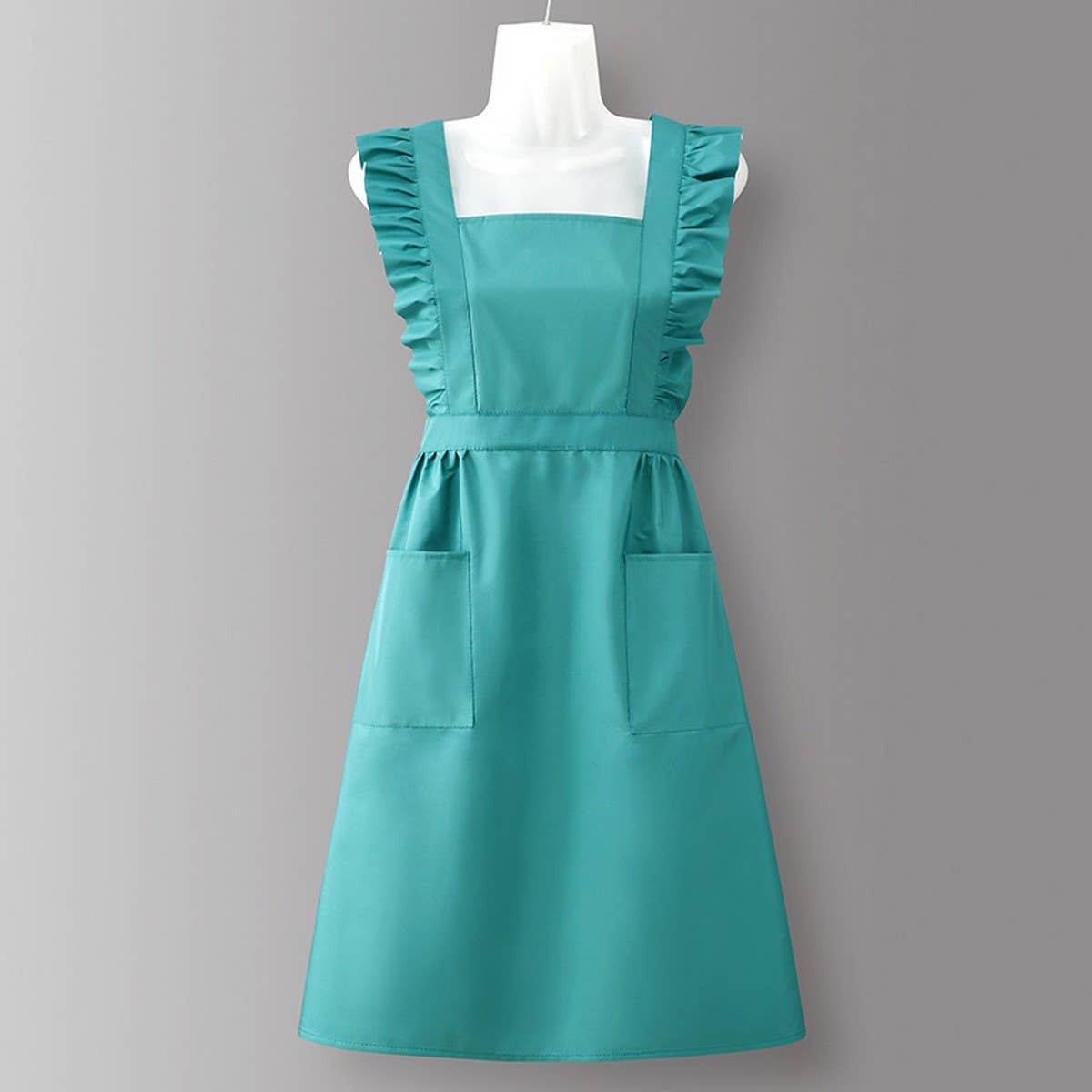 Solid Color Waterproof Work Apron