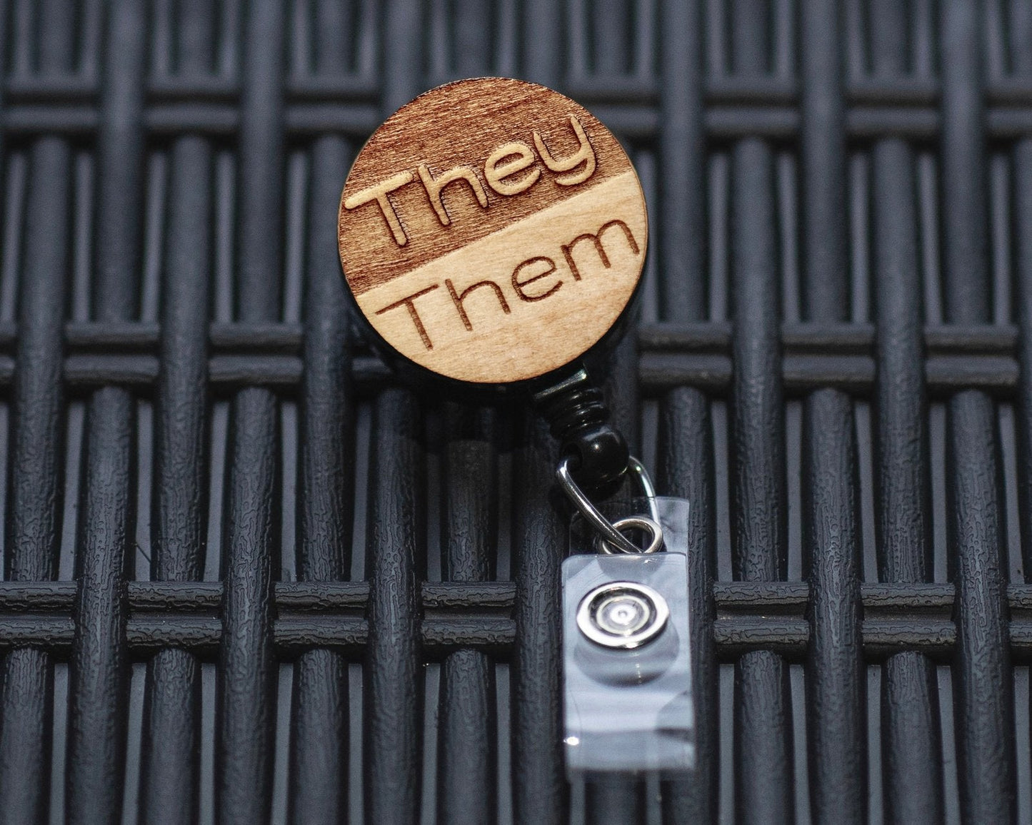 They Them Pronouns Badge Reel | 37