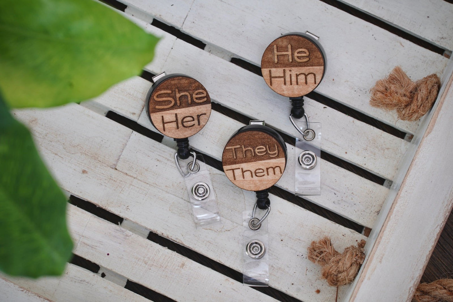 They Them Pronouns Badge Reel | 37