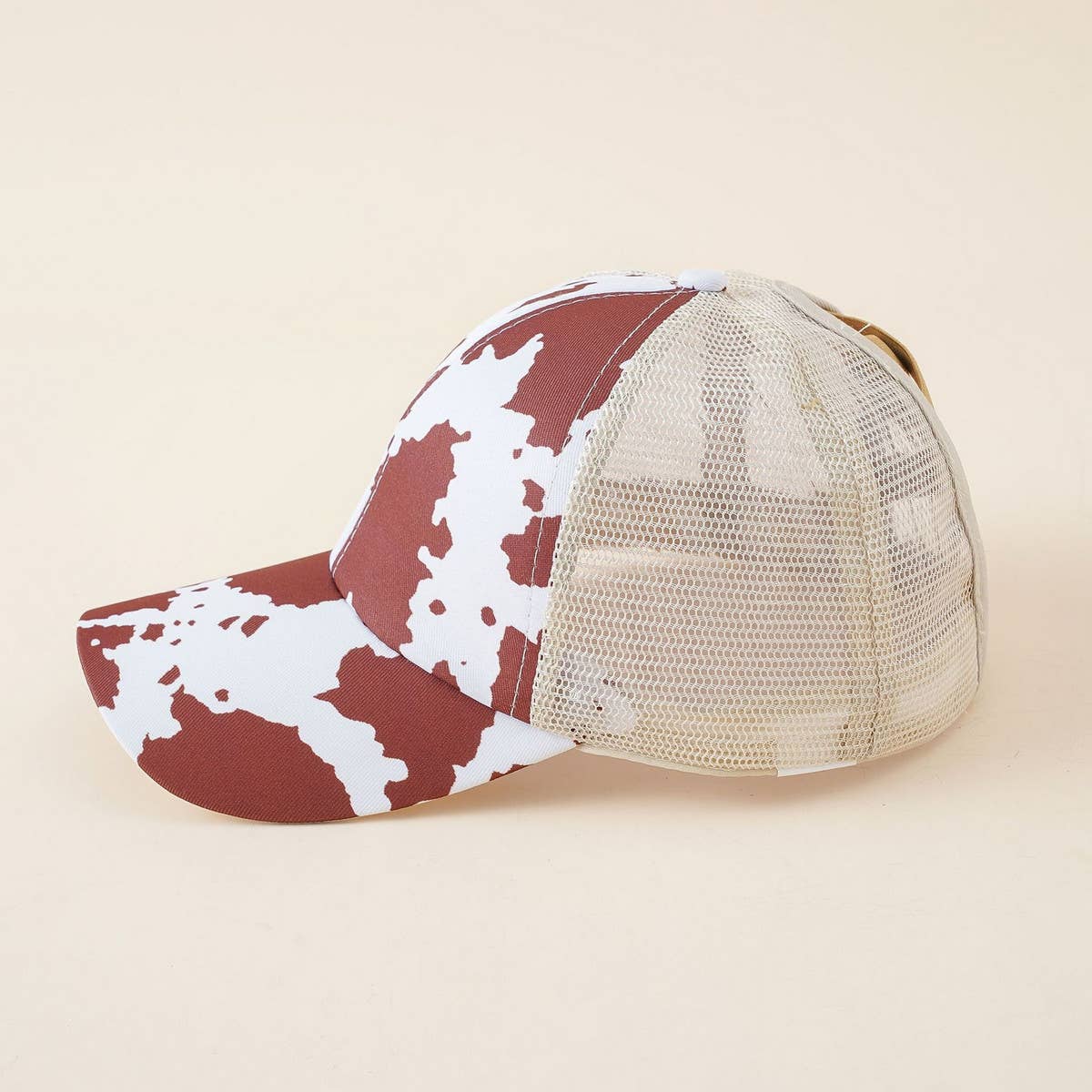 LEOPARD PRINT BASEBALL CAP