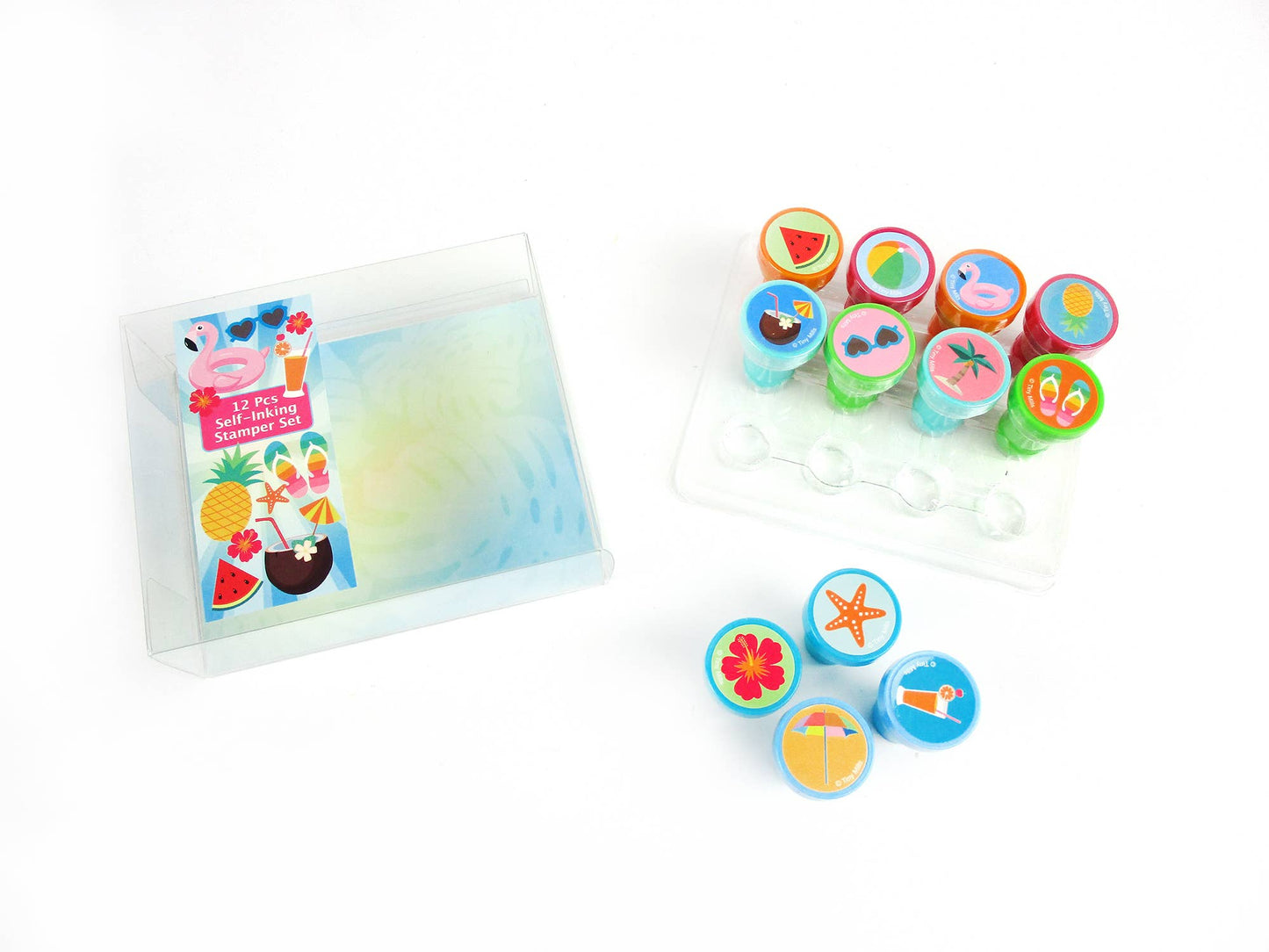 Summer Pool Party Stamp Kit for Kids