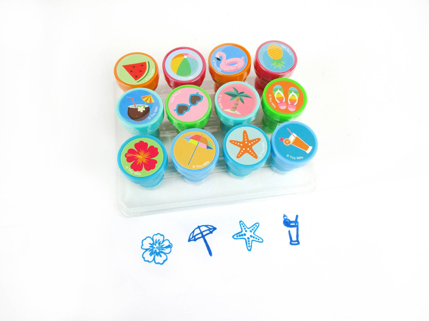 Summer Pool Party Stamp Kit for Kids