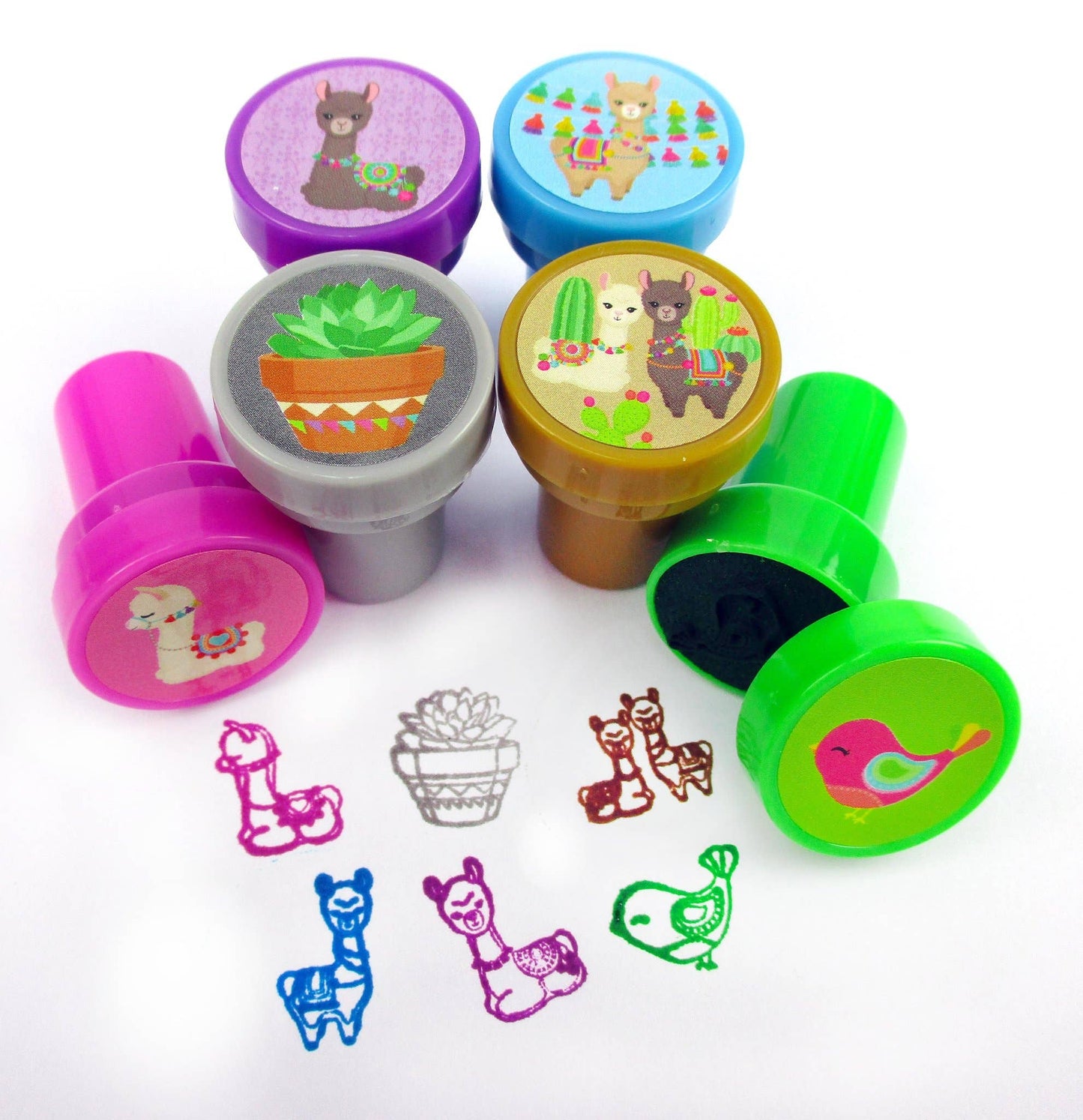 Llamas Stamp Kit for Kids