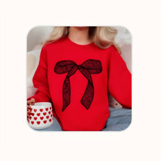 Unisex - BLACK LACE BOW