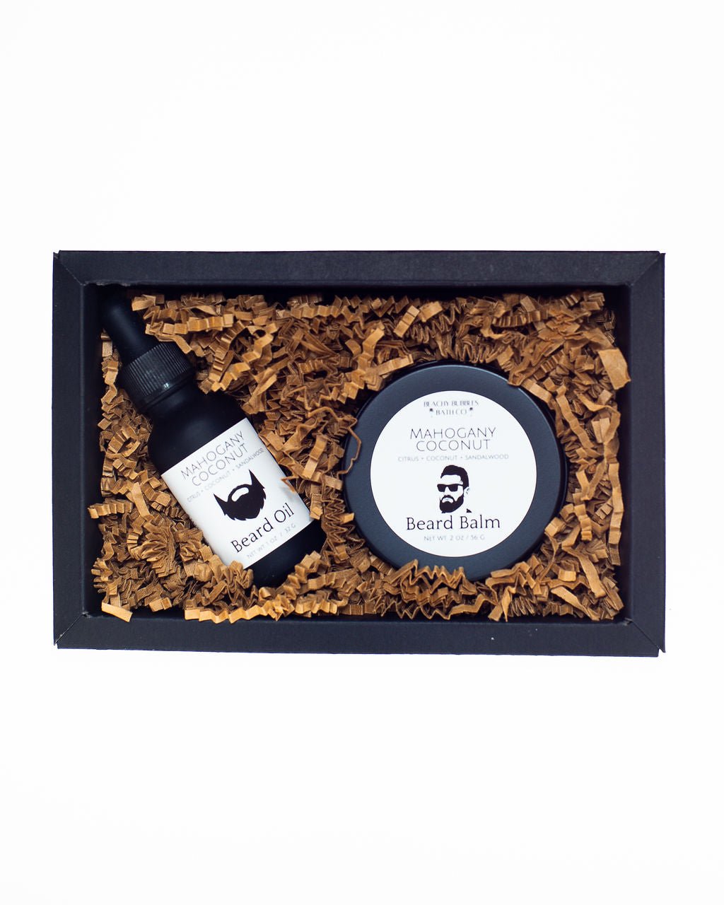 Mahogany Coconut Beard Care Set - 1