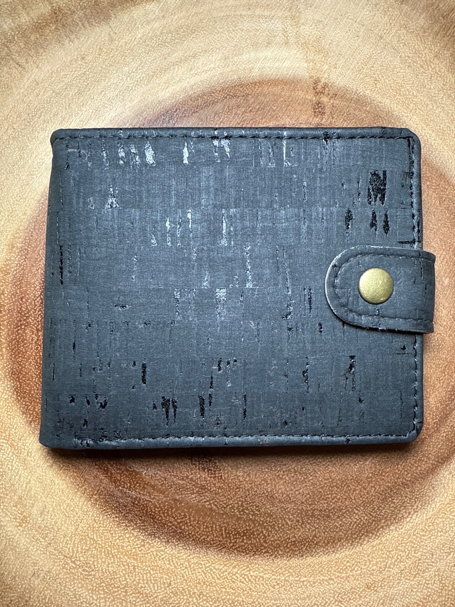 Black Cork Wallet - 1