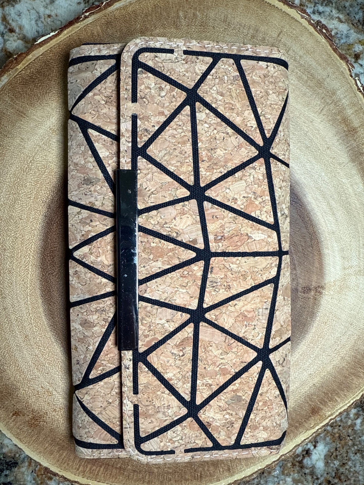 Cork Geometric Wallet - 1