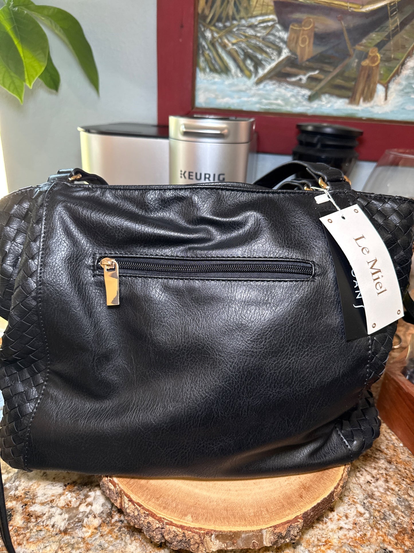 Black Soft Tote - 1
