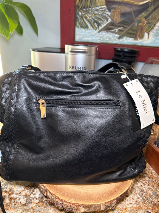 Black Soft Tote - 1