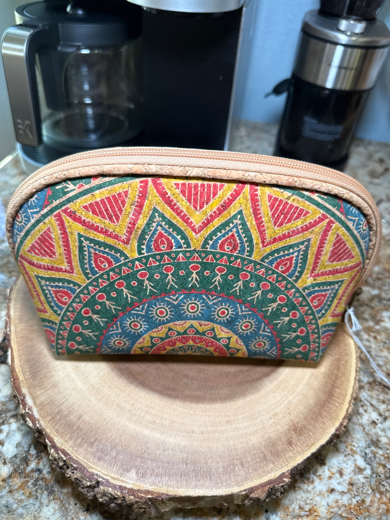Cork Cosmetic Bag - 1