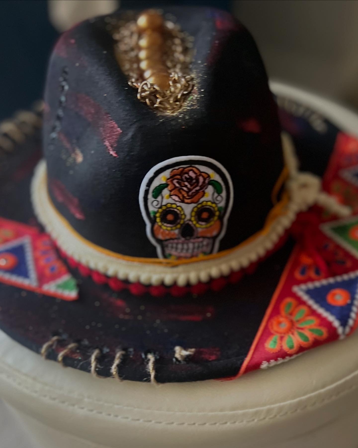 Latin Mexican Fedora Styled Hat - 1