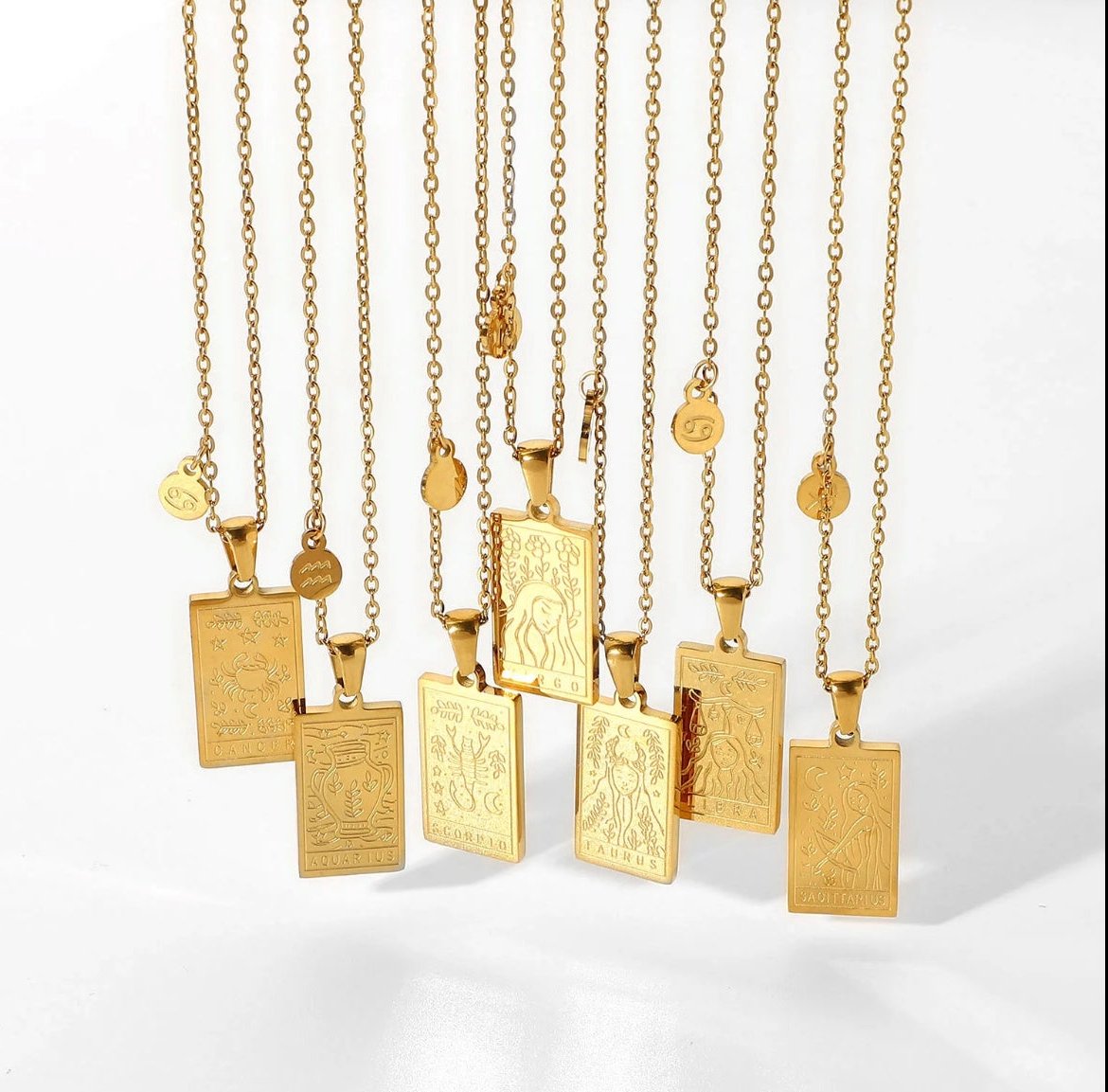 Zodiac Reversible Necklaces