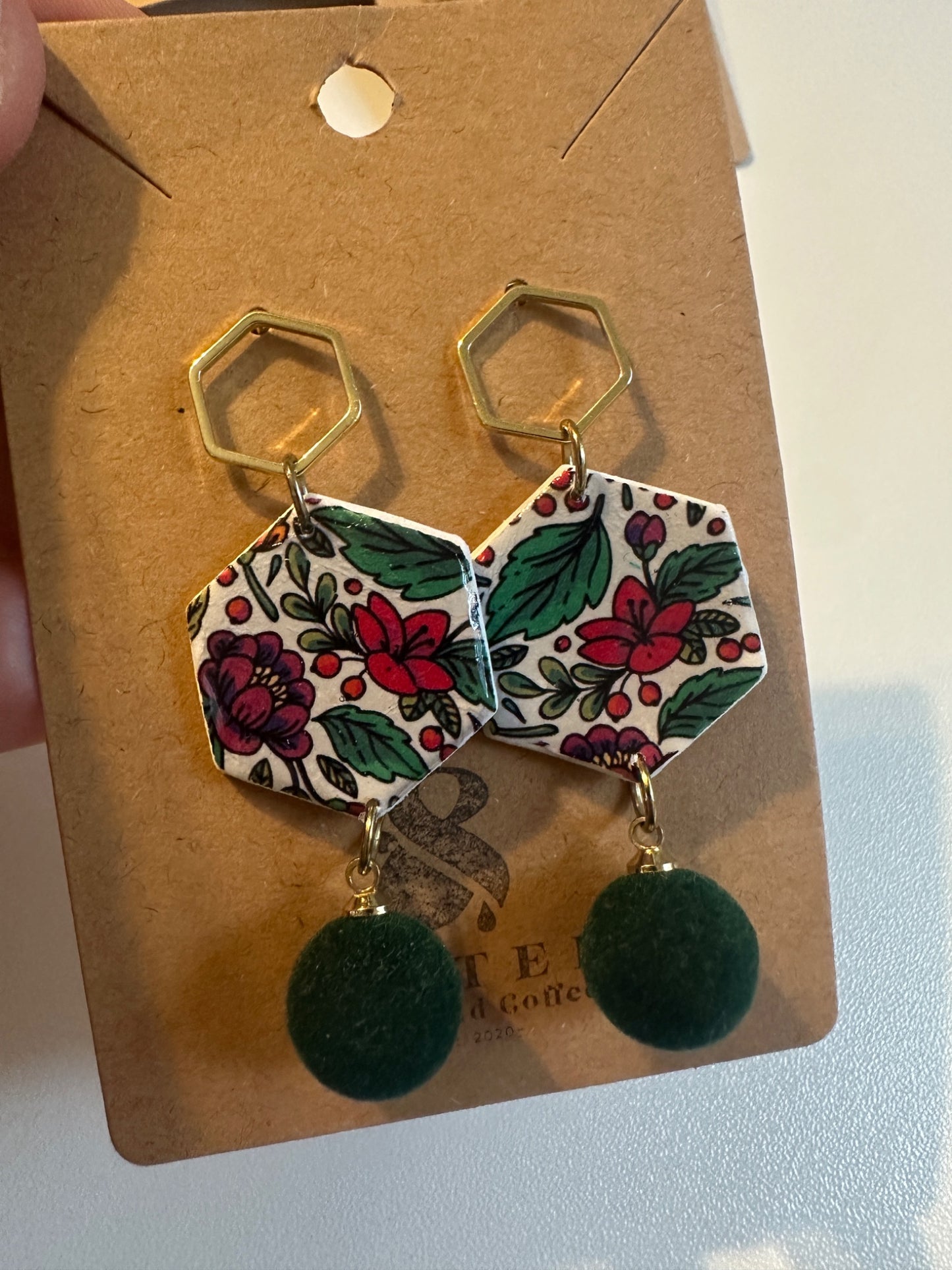 Hexagon floral