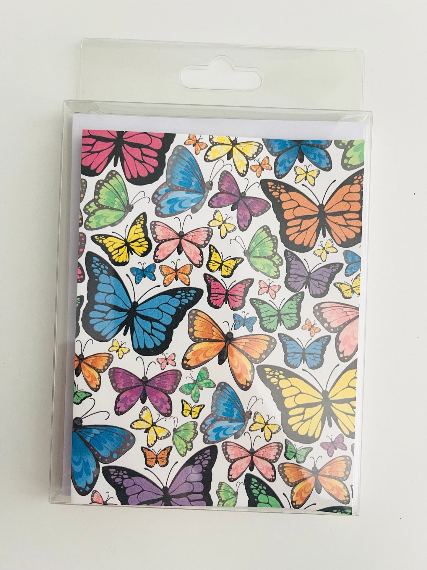 Colorful Butterflies - Set of 6 Cards