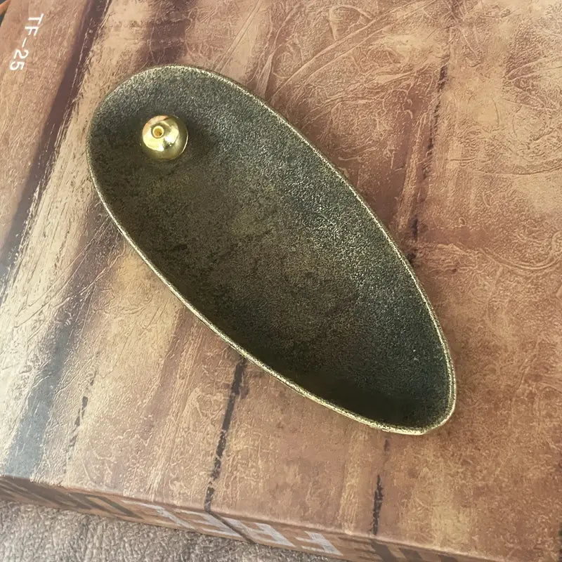 Metal for Lotus Leaf Incense Holder