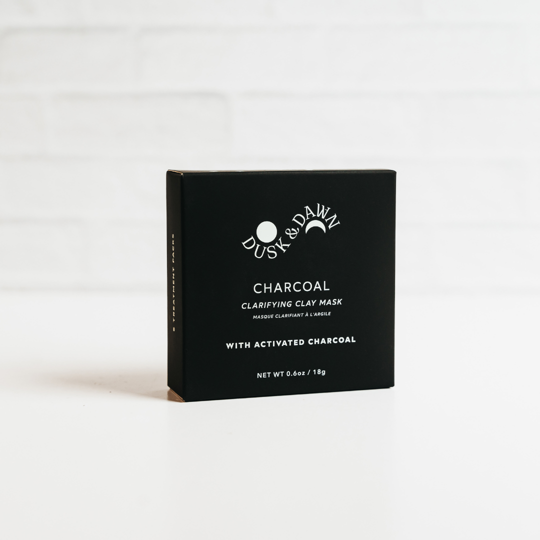 Charcoal Clarifying Clay Mask - 1 Treatment Pouch - Skincare