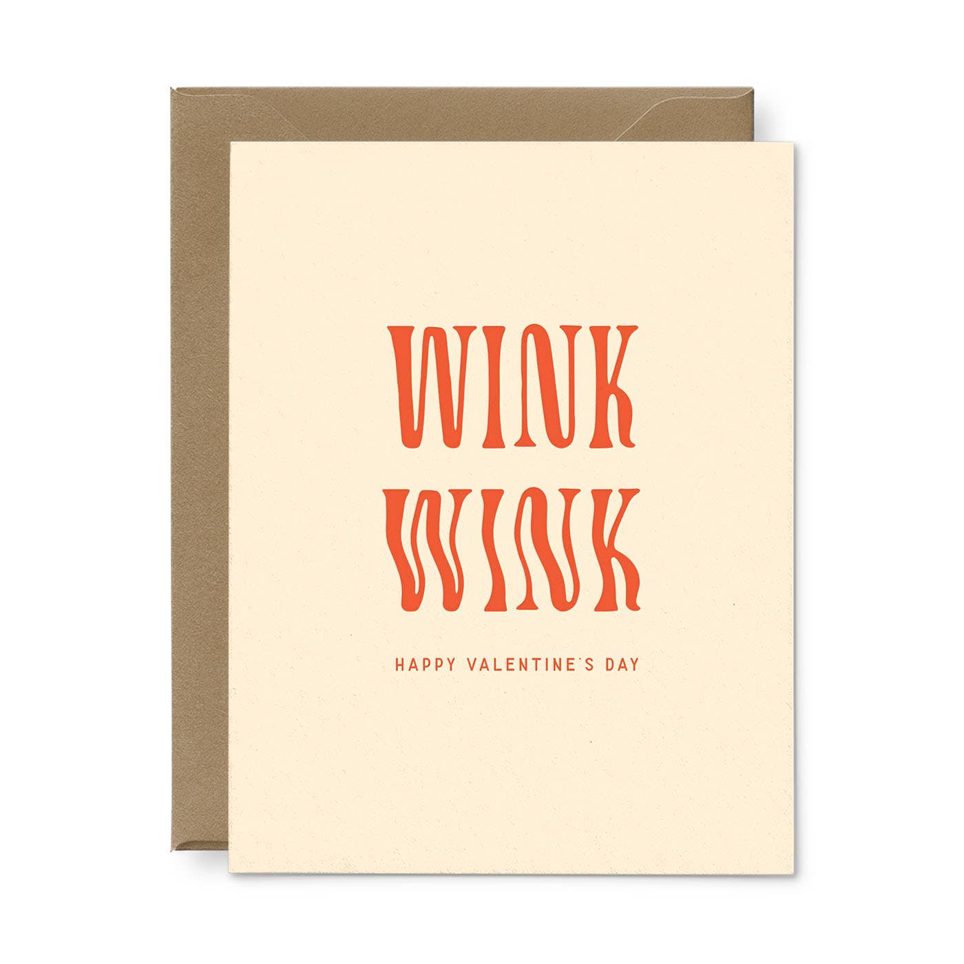 Wink Wink Valentine's Day Greeting Card