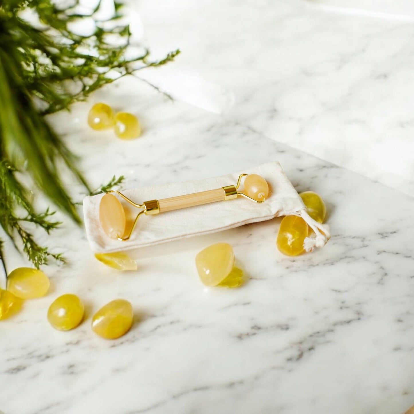 Bamboo Facial Massage Roller | Self Care Holiday Bestseller