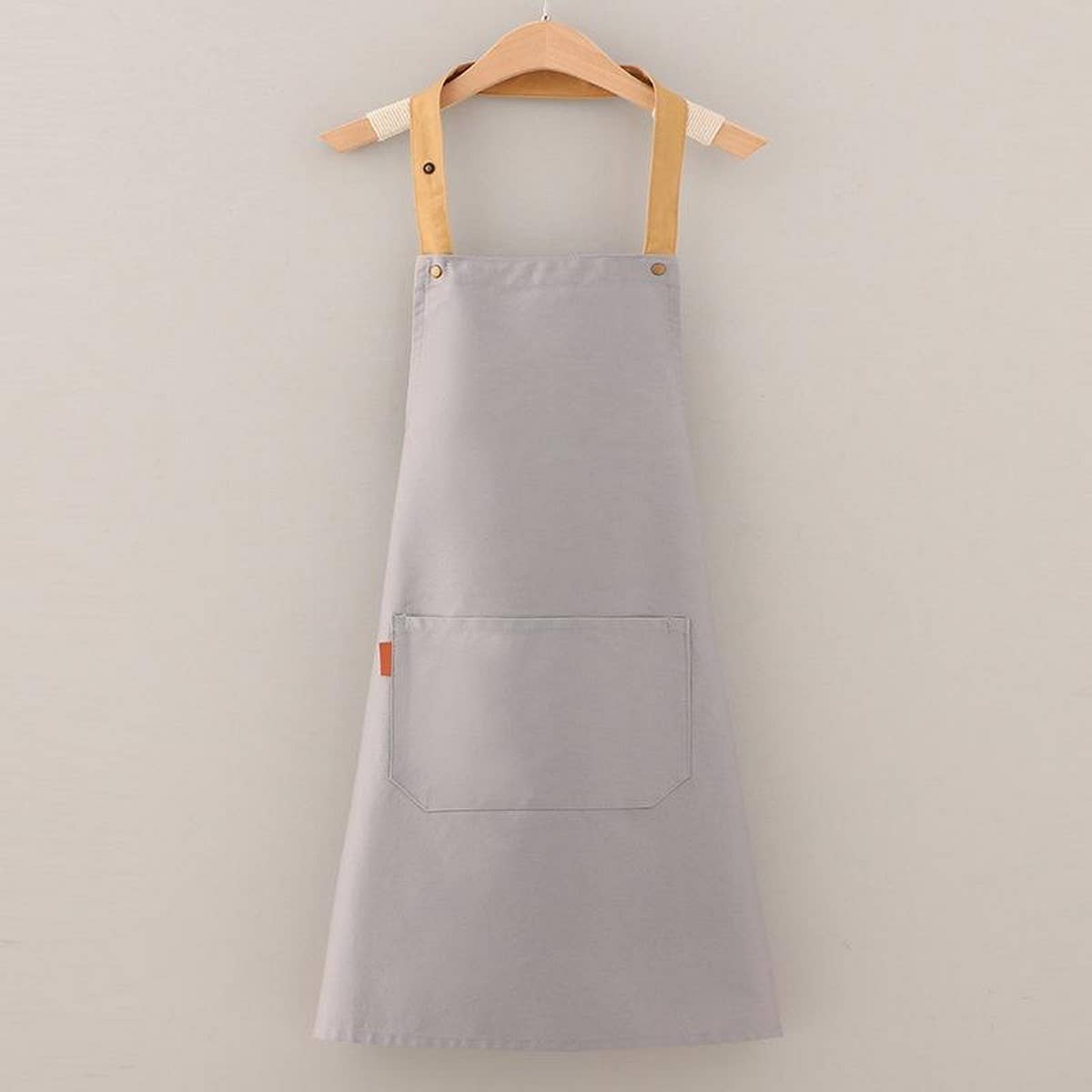 Solid Color Waterproof Work Apron