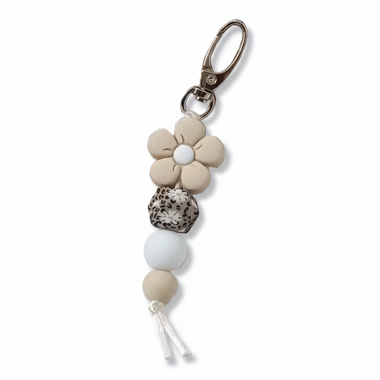 Flower Silicone Keychain