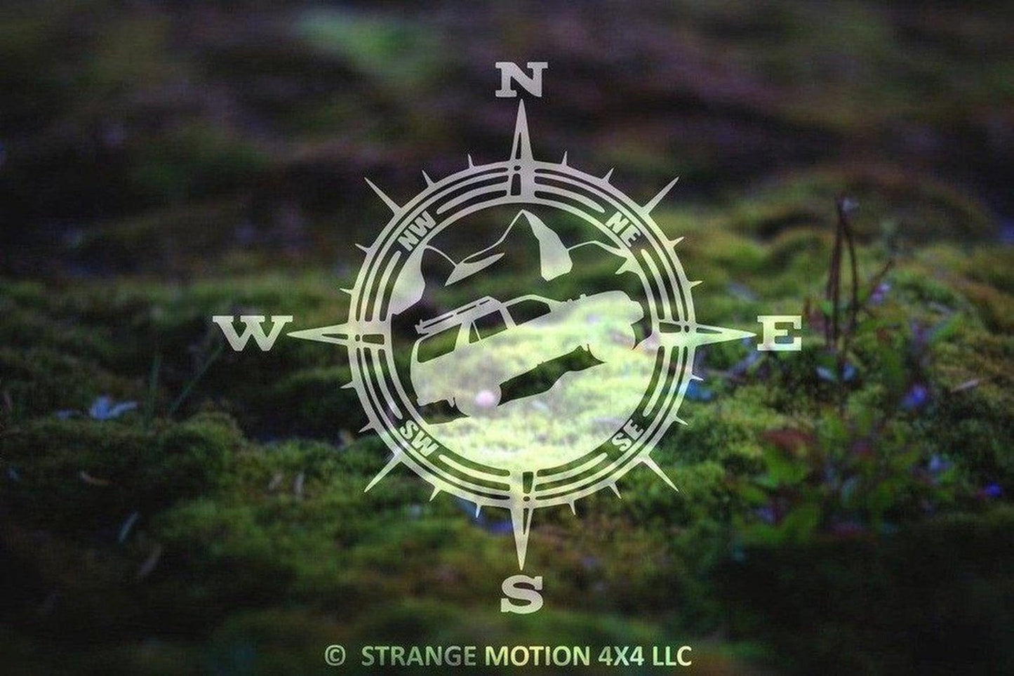 Compass Vinyl Decal for 4th Gen 4Runner | 104