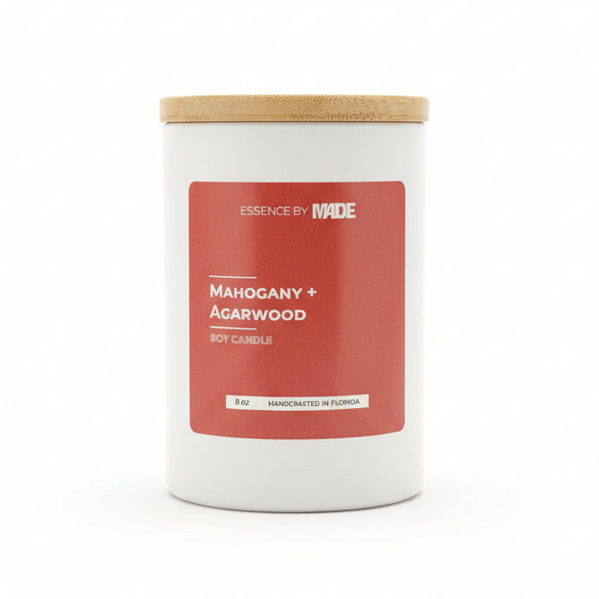 Mahogany + Agarwood Soy Candle